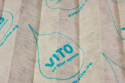 The original folded paper filters for VITO